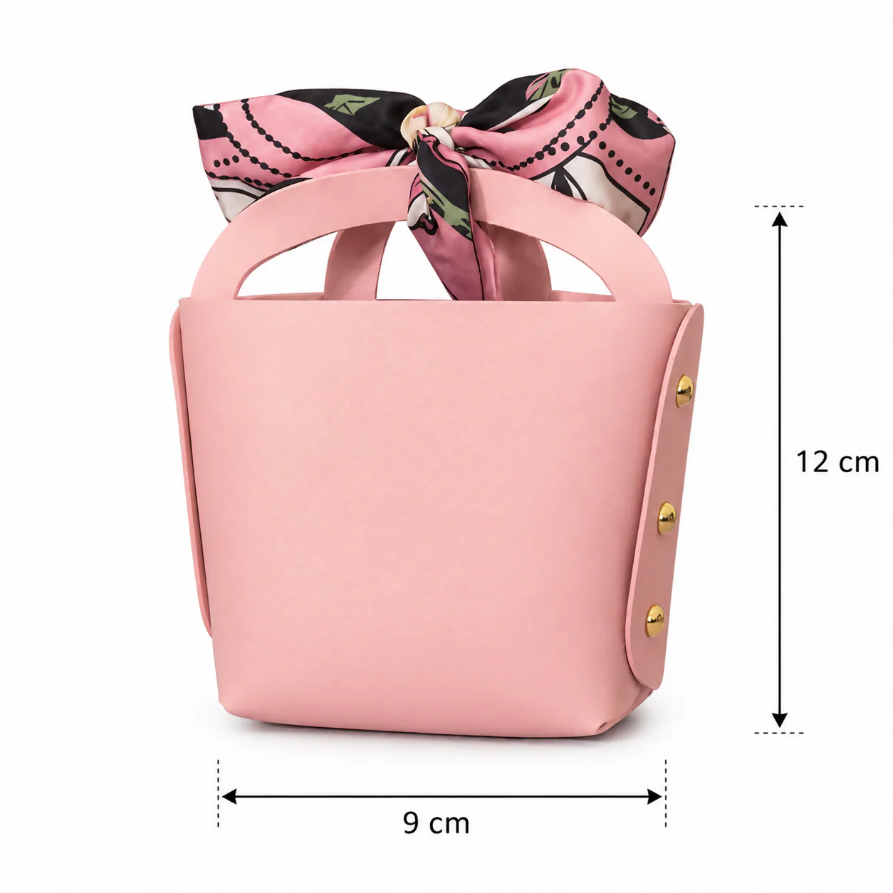Pink Mini Handbag with Bow Small Cute Carry Purse for Kids - Image 5