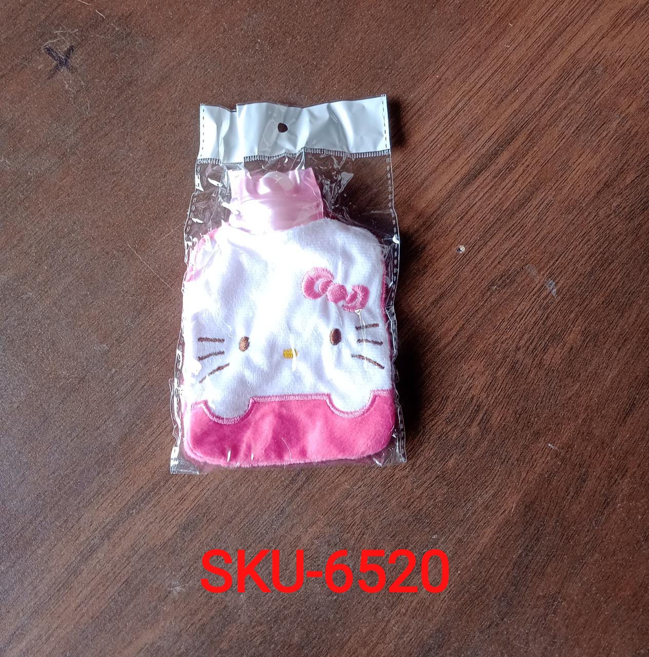 Pink Small Hot Water Bag with Cover for Pain Relief - Image 8