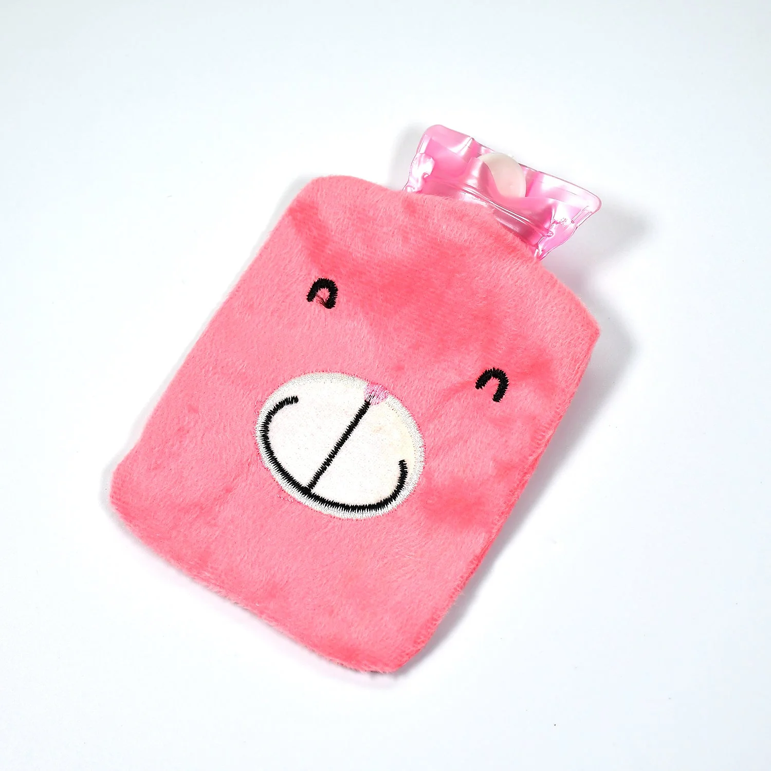 Pink Hot Water Bag with Cover Relief for Neck - Image 10