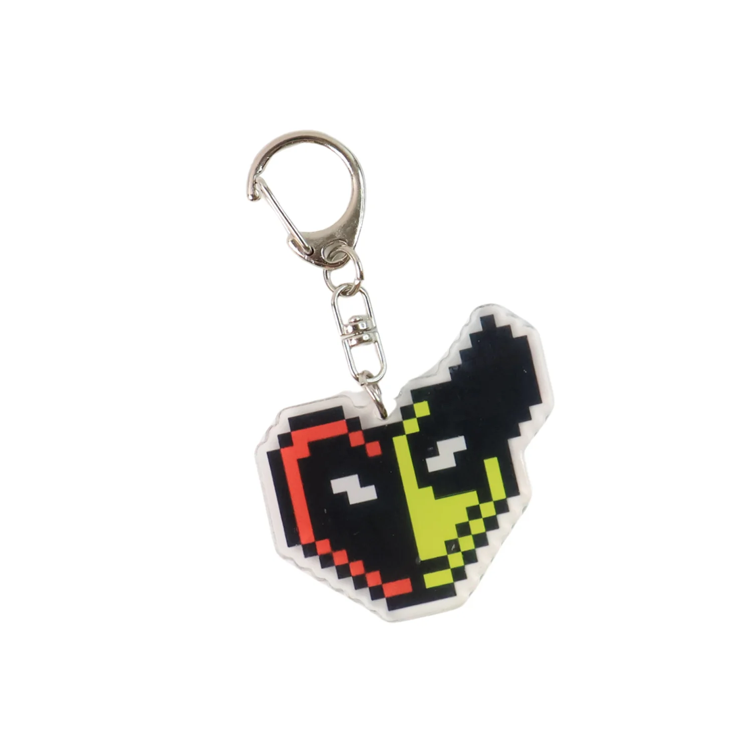 Pixel Style Acrylic Cartoon Keychain with Funky Design (1 Pc) - Image 5