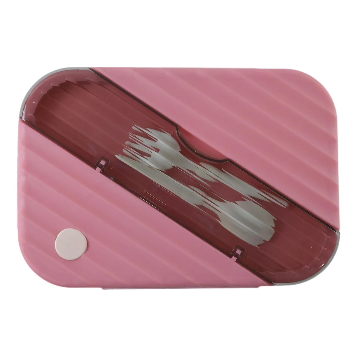 Plastic 3 Compartment Lunch Box for Kids - Image 4