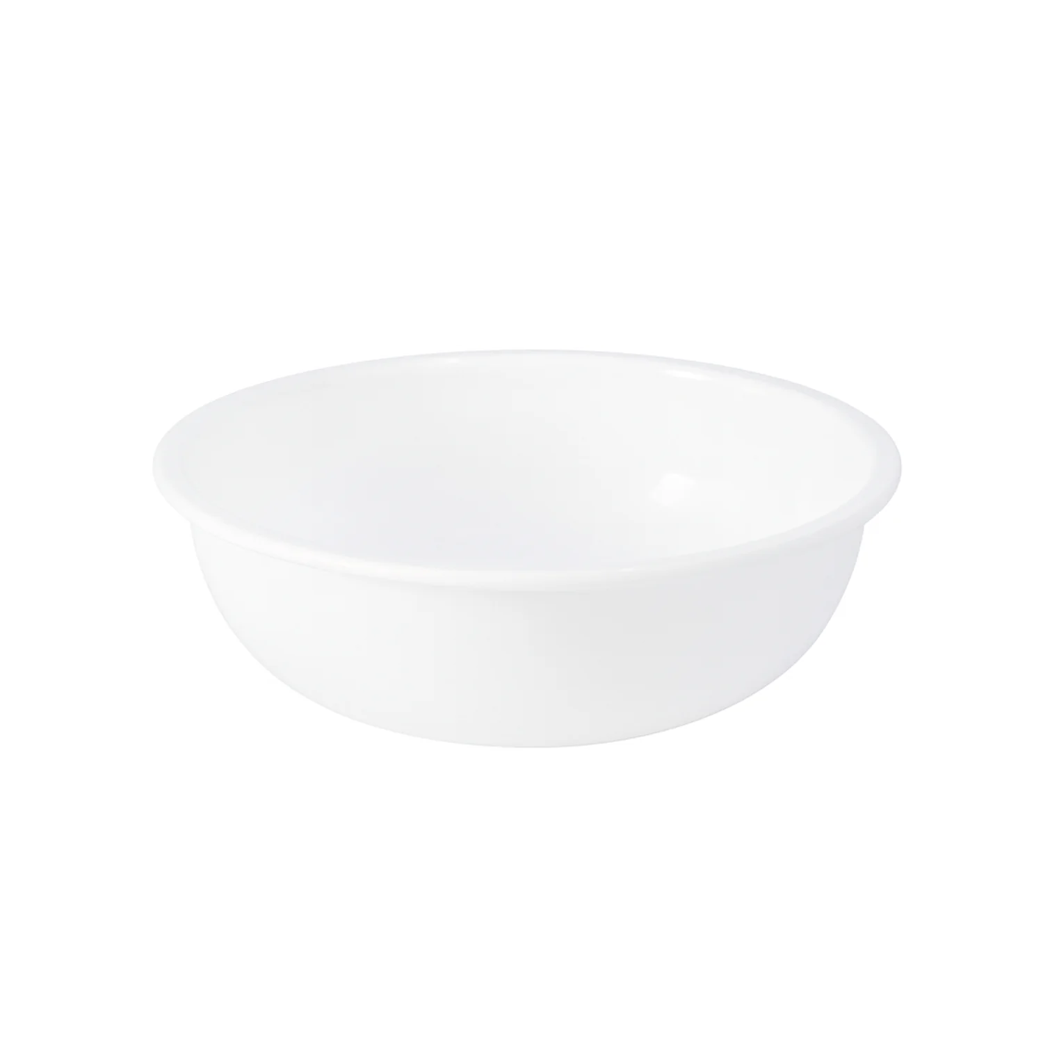 Plastic 6 Inch White Round Deep Serving Bowl (1 Pc) - Image 5