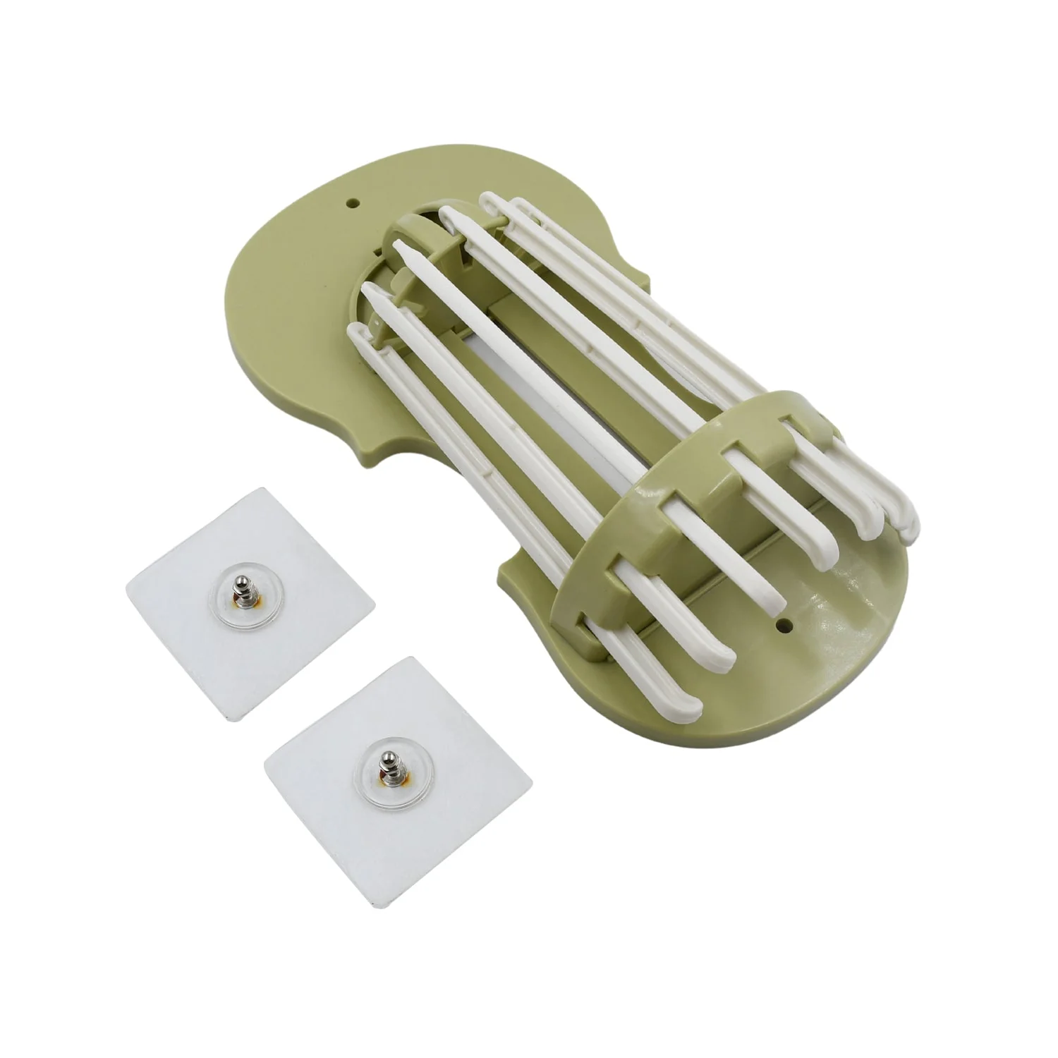 Plastic 7 in 1 Retractable Wall Mounted Pull Out Hanger for Kitchen Bath - Image 7