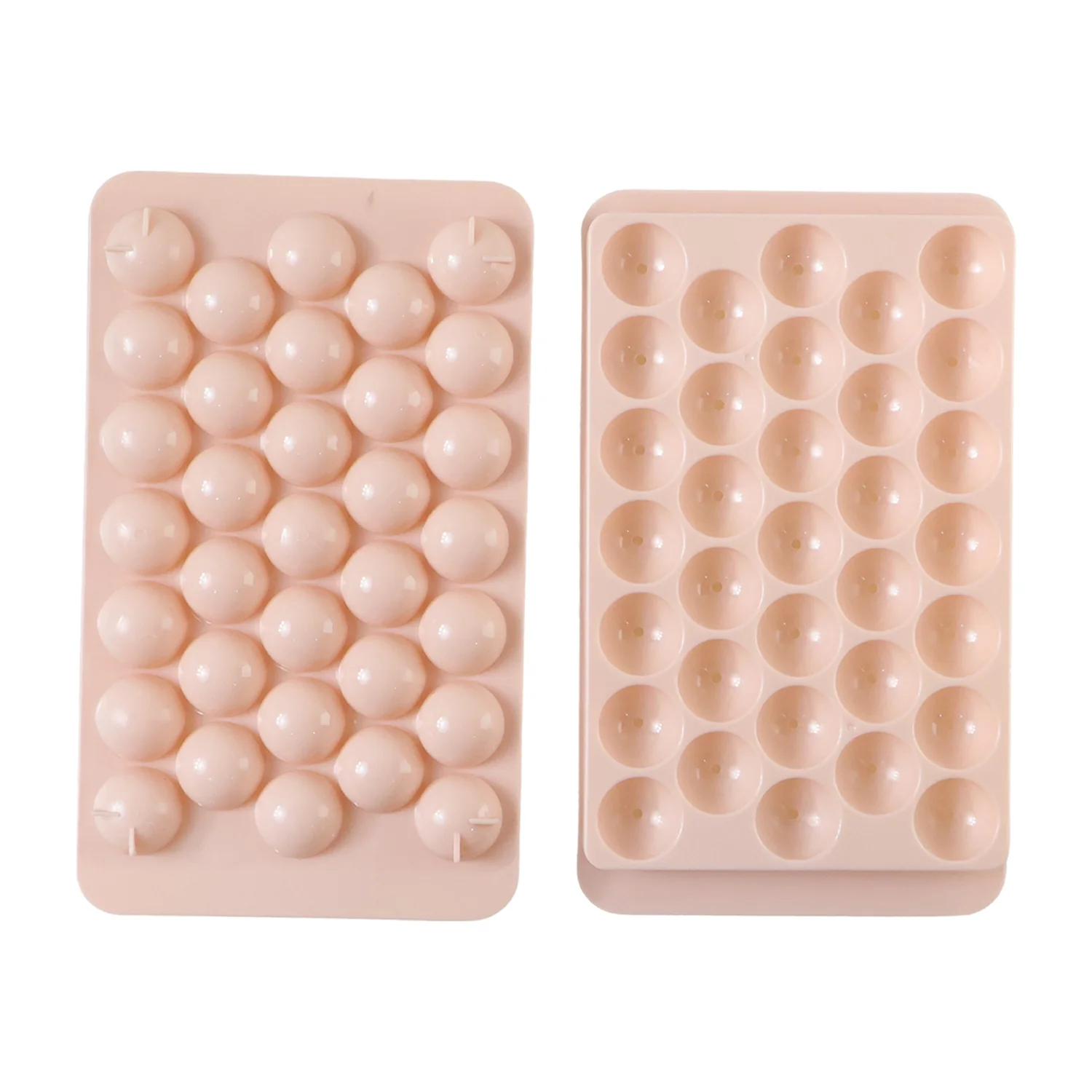 Plastic Ball Ice Cube Tray With Lid (1 Pc, 33 Grid) - Image 6