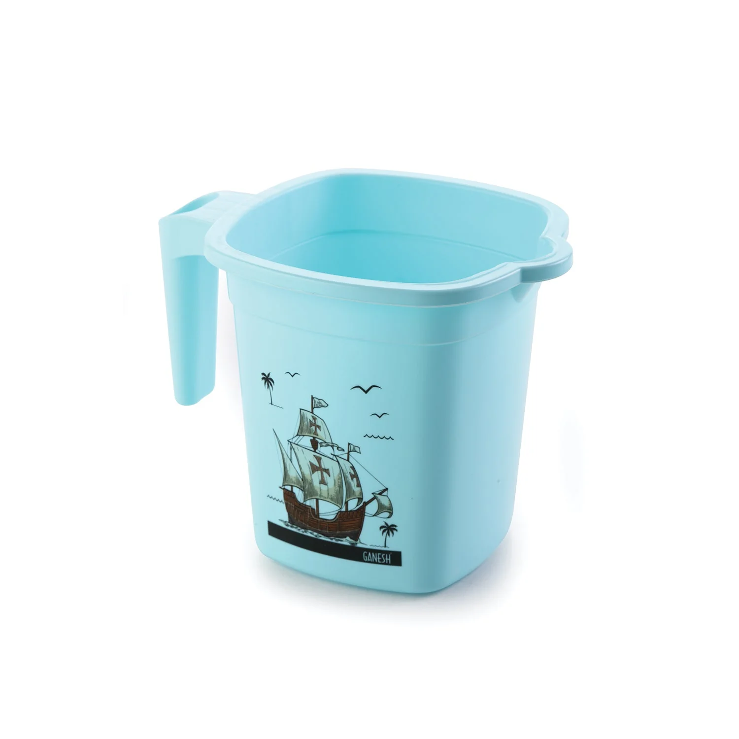 Plastic Bathroom Accessories Set (Mix Color / 6 Pc) - Image 5