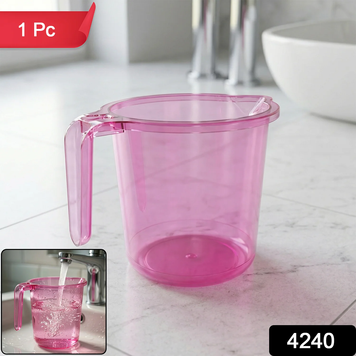 Bathroom Essentials: Stylish Mug for Organization (Muga, Mix Color) - Image 2