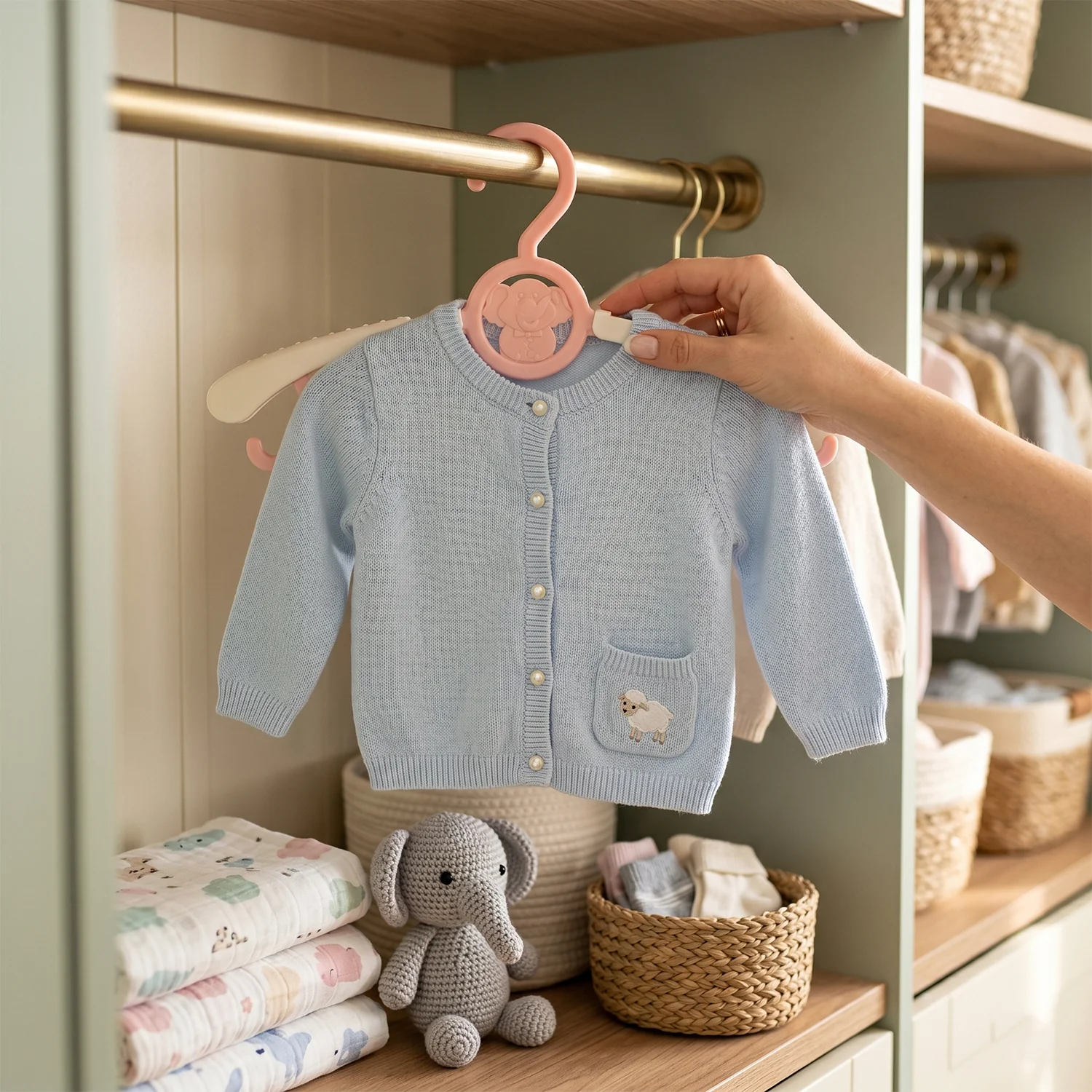 Plastic Children Clothes Hanger (1 Pc) - Image 3