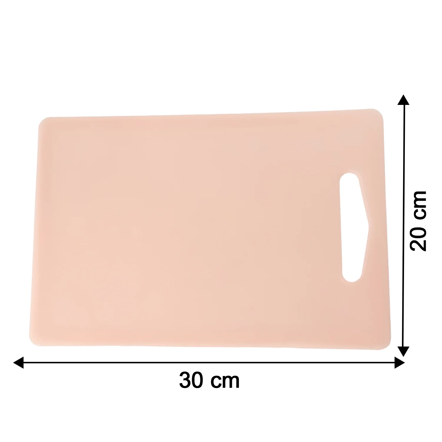 Plastic Chopping Board with Handle (30x20 Cm) - Image 6