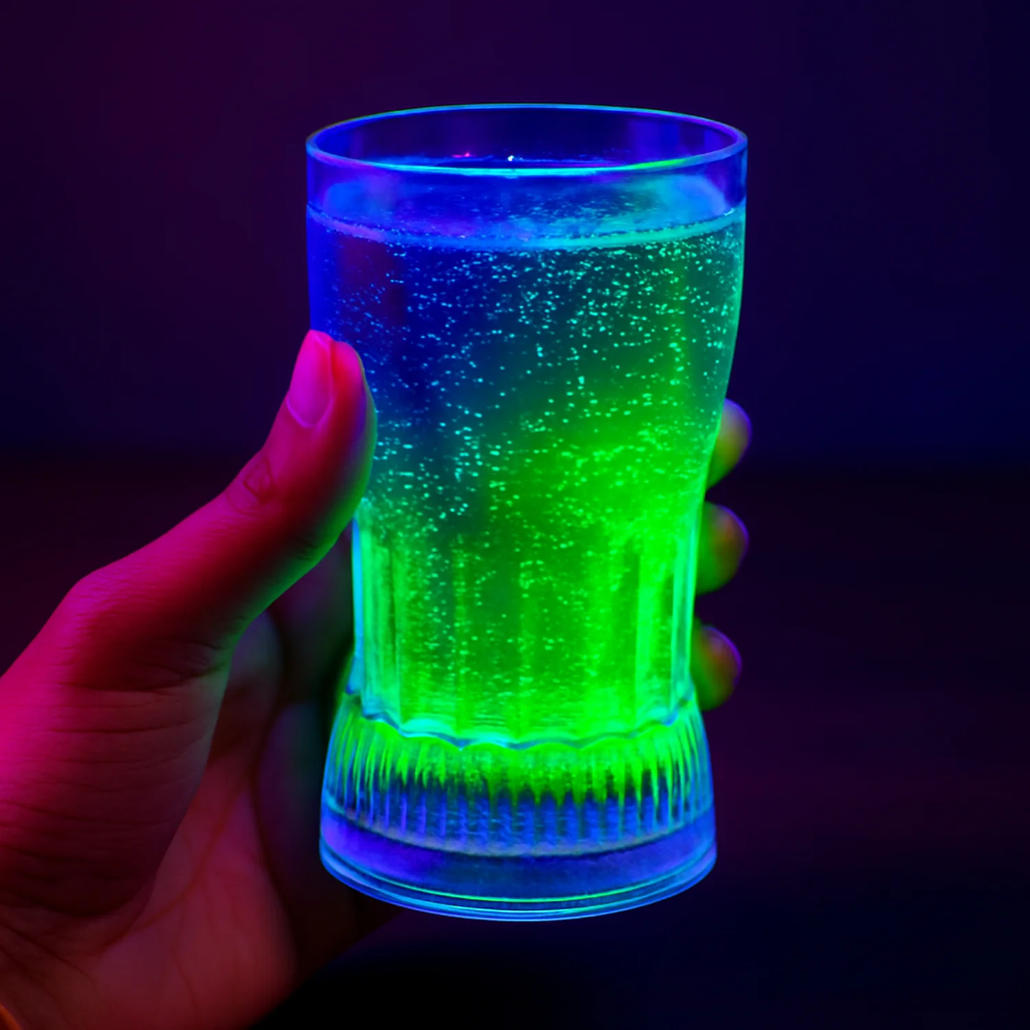 Plastic Fancy LED Light Glass 200 ML (1 Pc) - Image 9
