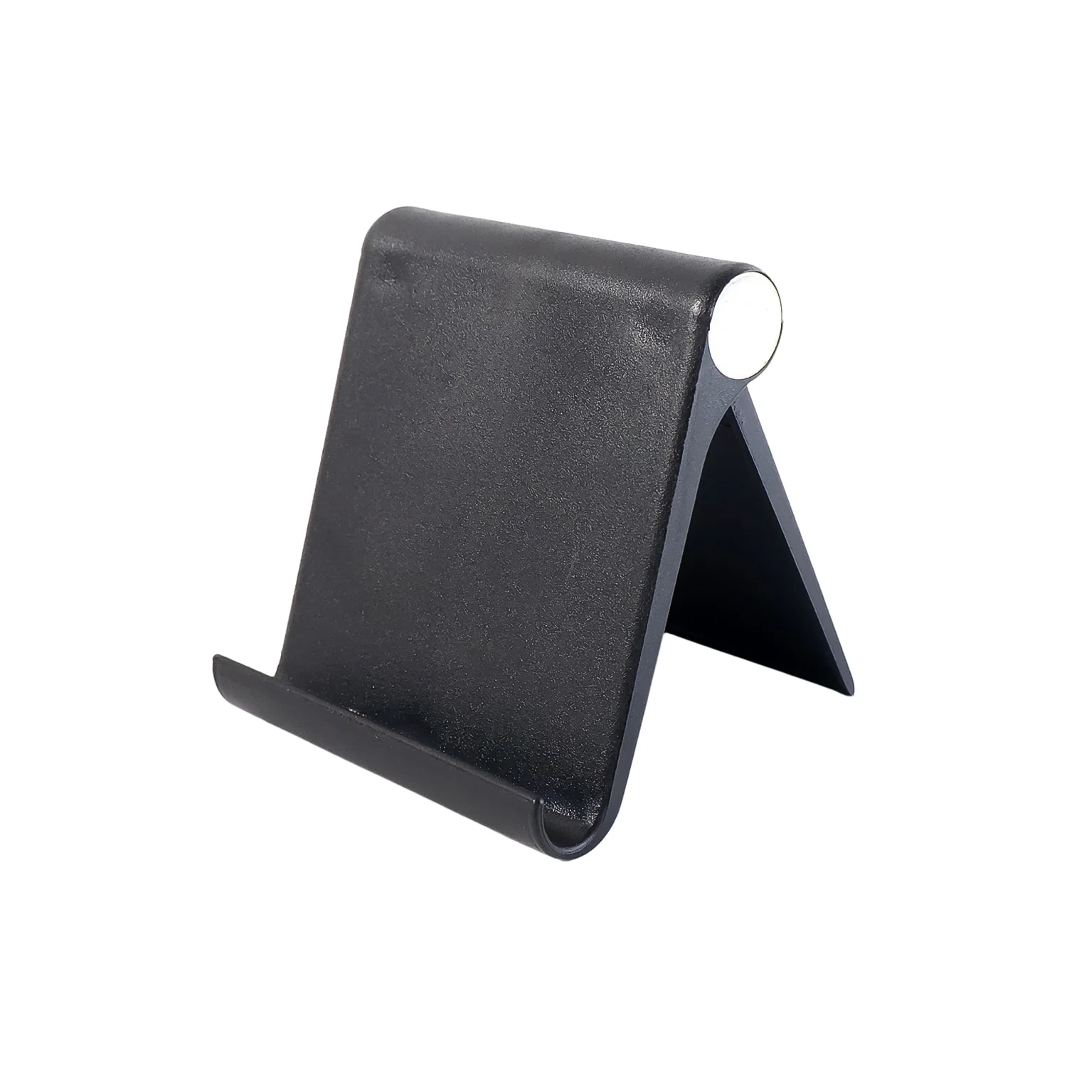 Plastic Foldable Desktop Mobile Stand (1 Pc / Black) - Image 5