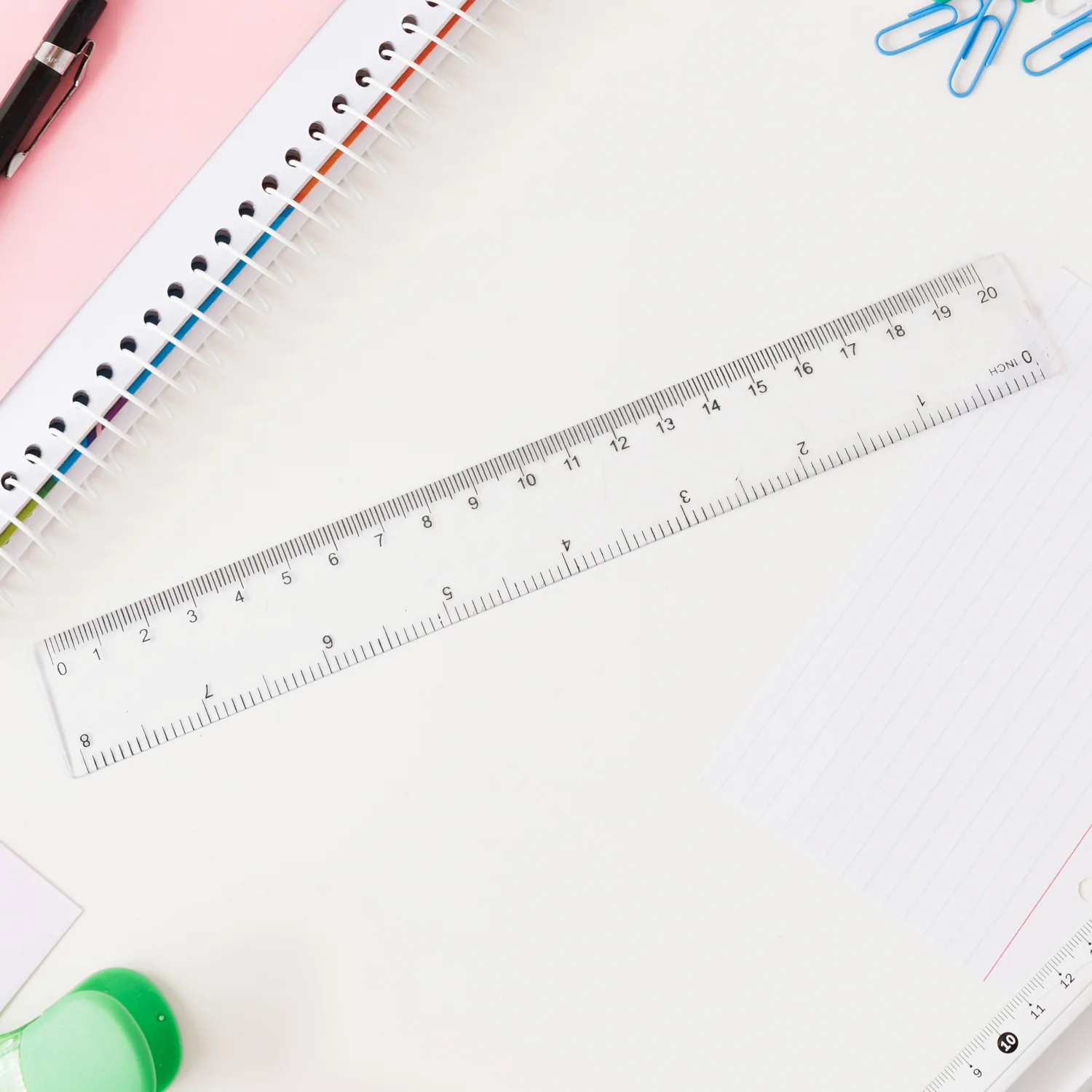 Plastic Geometry Set, Triangle Ruler Protractor Straight Ruler (4 Pcs Set) - Image 7