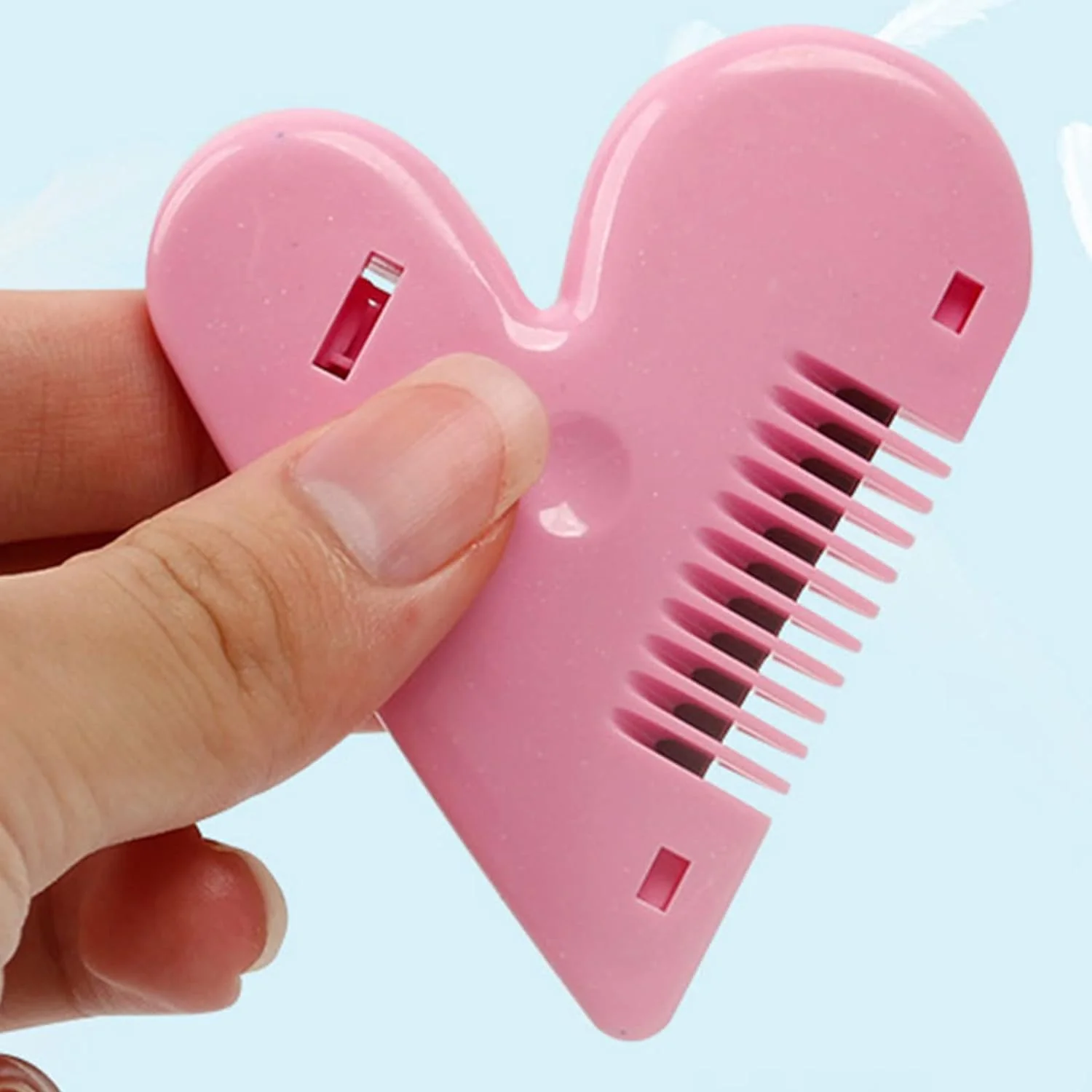Heart Shape Baby Hair Scissors - Lightweight Stainless Steel Thinning Shears - Image 5