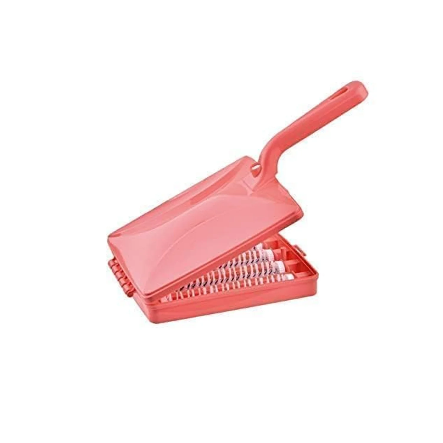 Plastic Handheld Carpet Roller Brush Cleaning with Dust Crumb Collector, Wet, and Dry Brush - Image 3