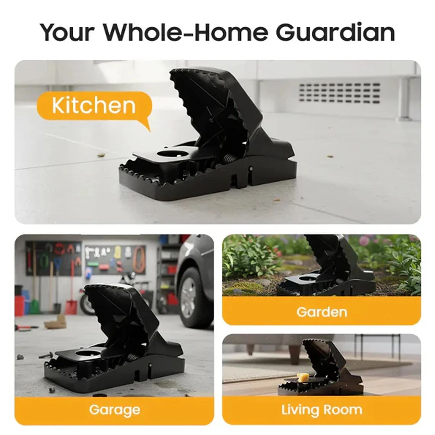 Plastic Heavy Duty Big Mouse Trap (1 Pc) - Image 7