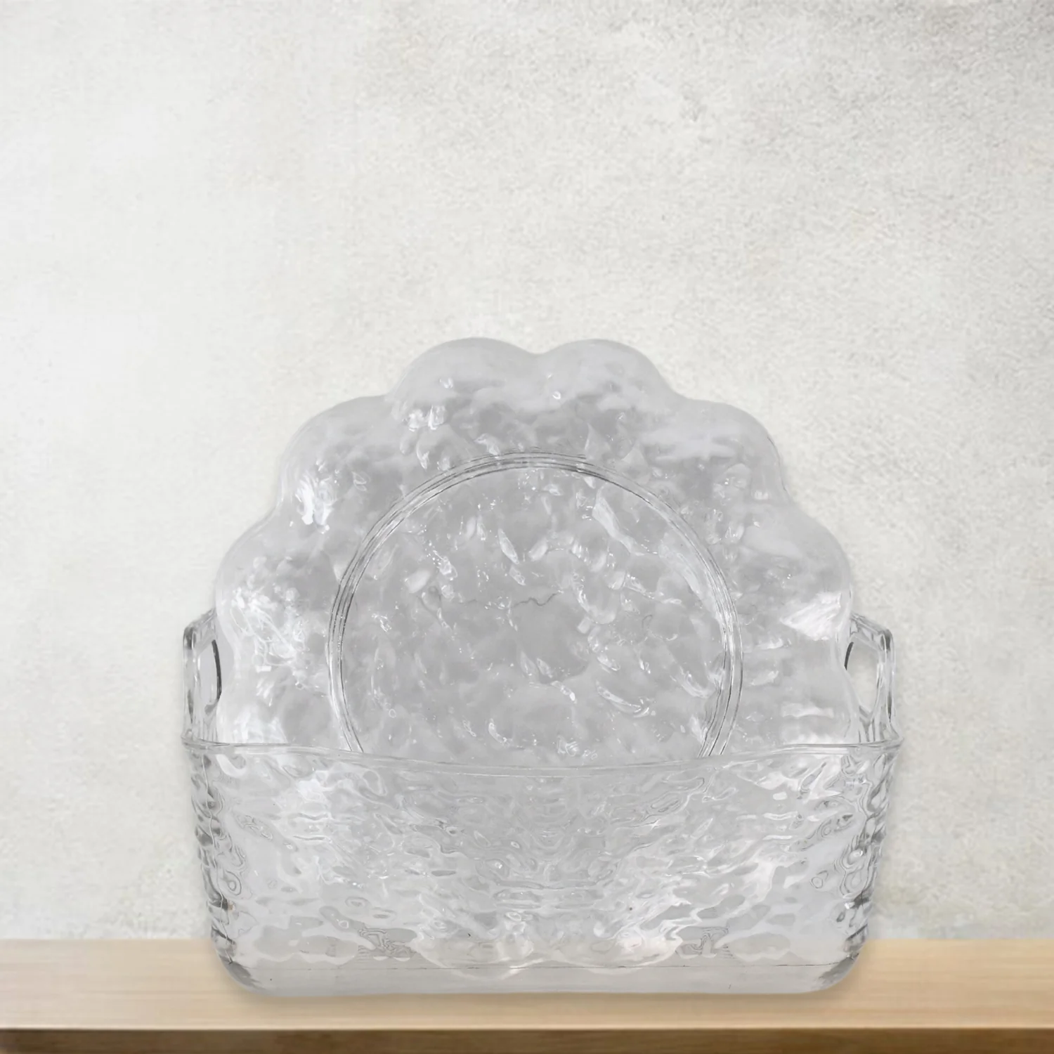 Plastic Household Flower Design Plates Dinner Plates Dish Tray (10 Pcs Set) - Image 7