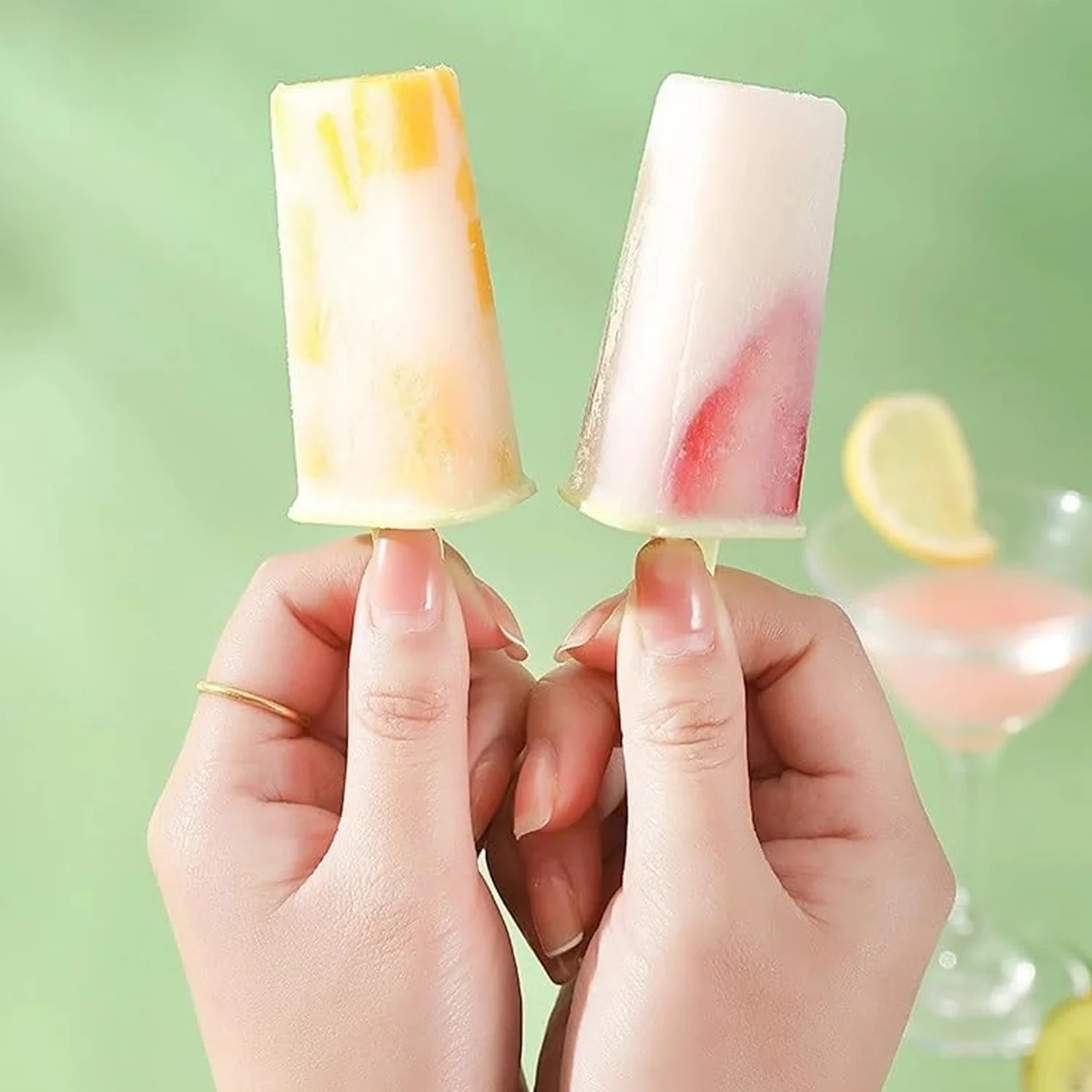 Plastic Ice Candy Maker 8 Mold Set - Image 3