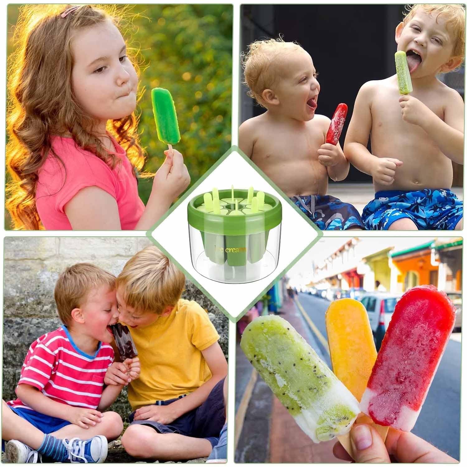 Plastic Ice Candy Maker 8 Mold Set - Image 8