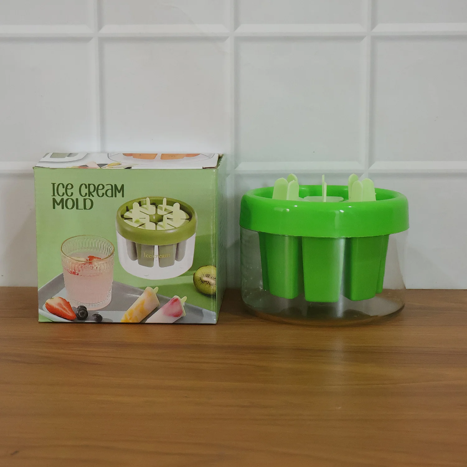 Plastic Ice Candy Maker 8 Mold Set - Image 9