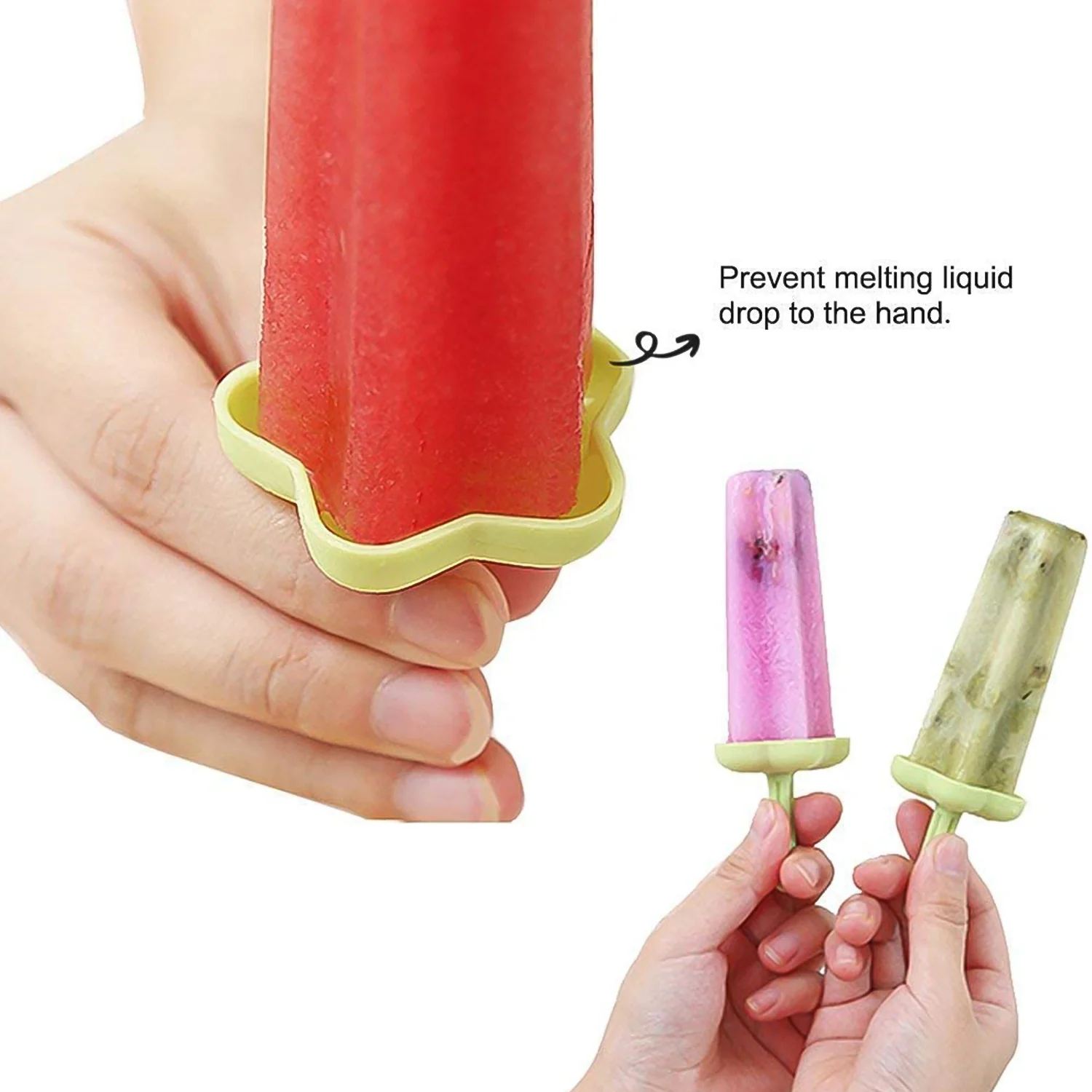 Plastic Ice Cream Molds with Lid (1 Set / 6 Pc) - Image 6
