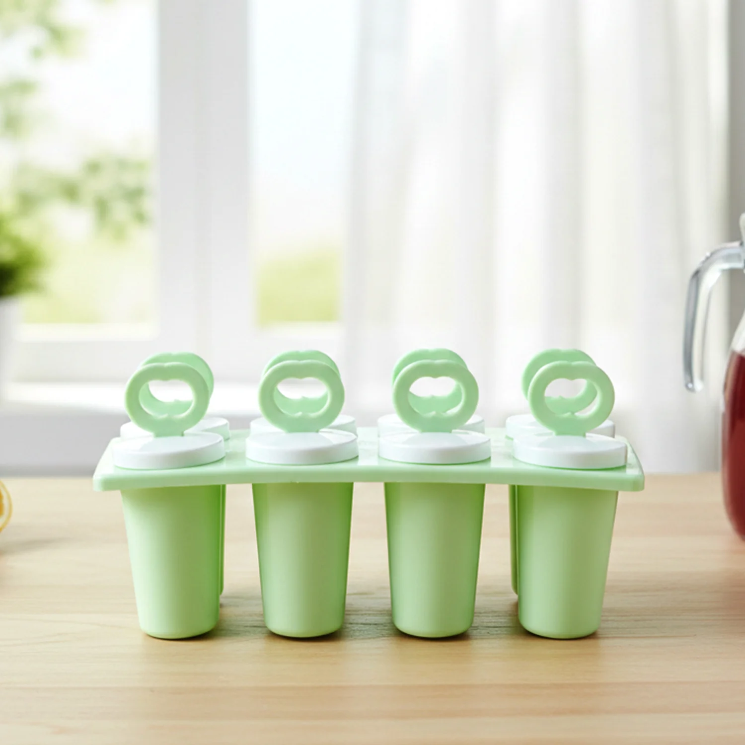 Prexo Plastic Ice Cream Popsicle Maker (8 Pc Set) - Image 8