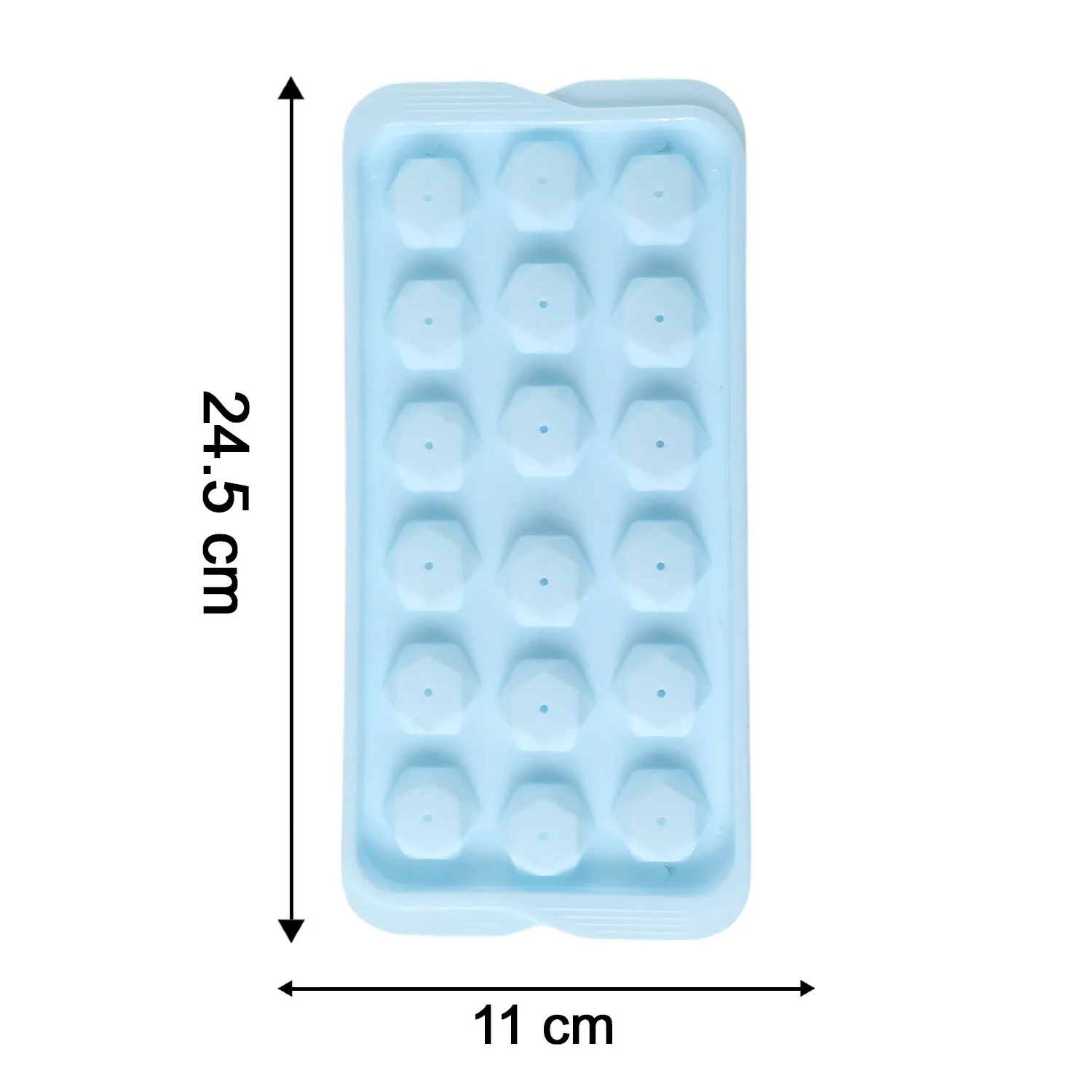 Plastic Ice Cube Tray Multi Grid Ice Maker Tray (1 Pc) - Image 6
