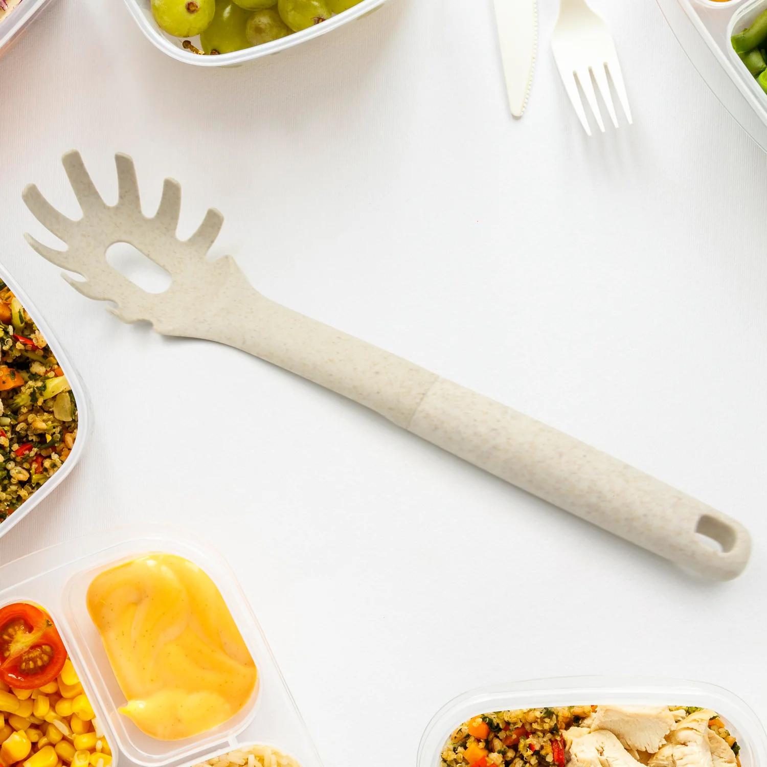 Plastic Kitchen Pasta Fork (1 Pc ) - Image 6