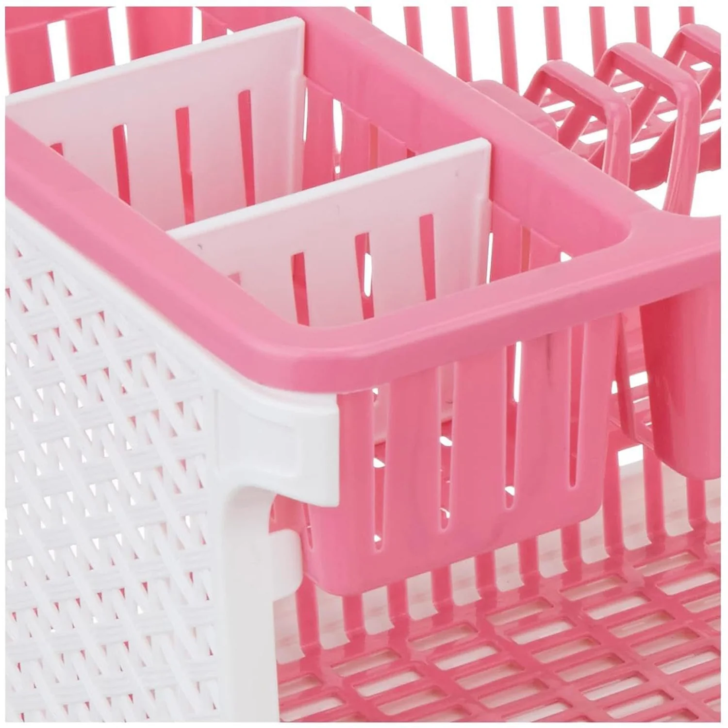 Plastic Kitchen Organizer Rack with Water Storing Tray - Image 4