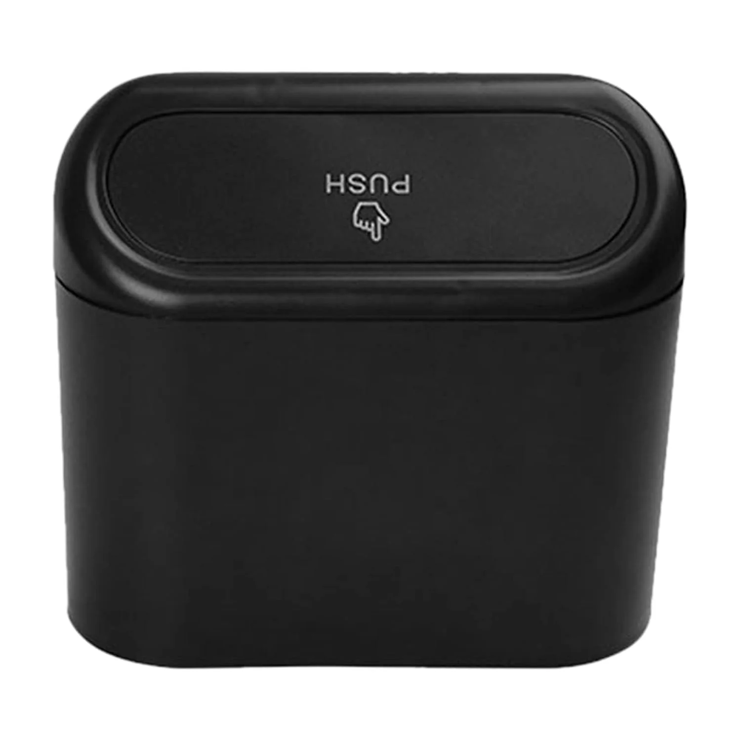 Plastic Mini Car Trash Can / Bin with Lid (1 Pc / With Brown Box) - Image 4