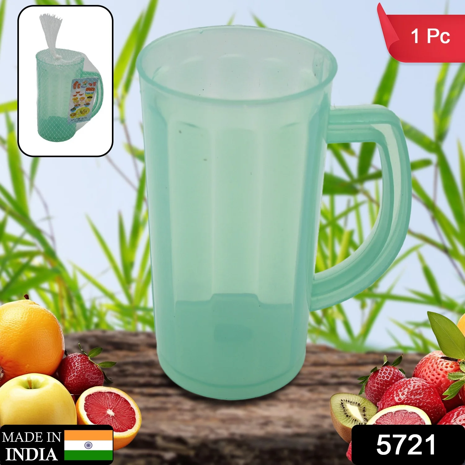 Plastic Coffee Mug With Handle Used for Drinking and Taking Coffees and some other - Image 2