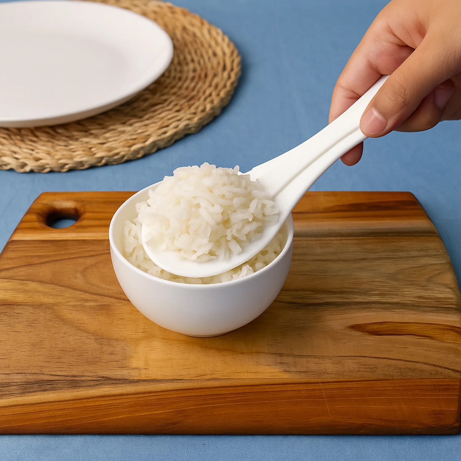 Plastic Non-Stick Rice Serving Paddle (1 Pc) - Image 4