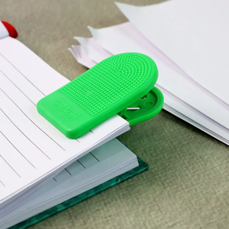 Plastic Paper Clip Set – Strong Grip Office & School Clips (Pack of 12) - Image 2