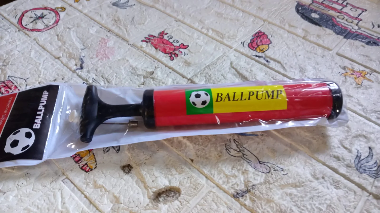Plastic Pump for Inflating Balls (24CM) - Inflatable Ball Development Toy - Image 6