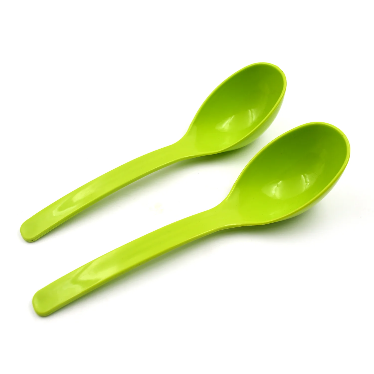 Plastic Kitchen Ladle for Frying, Curry & Serving Food (2 Pc Set) - Image 3