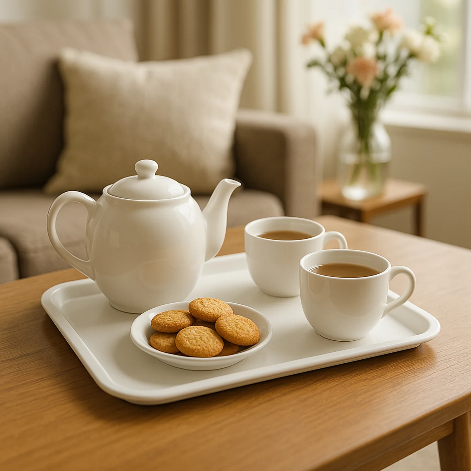 Plastic Serving Tray / Plate – 40 × 30 cm (1 Pc) - Image 3