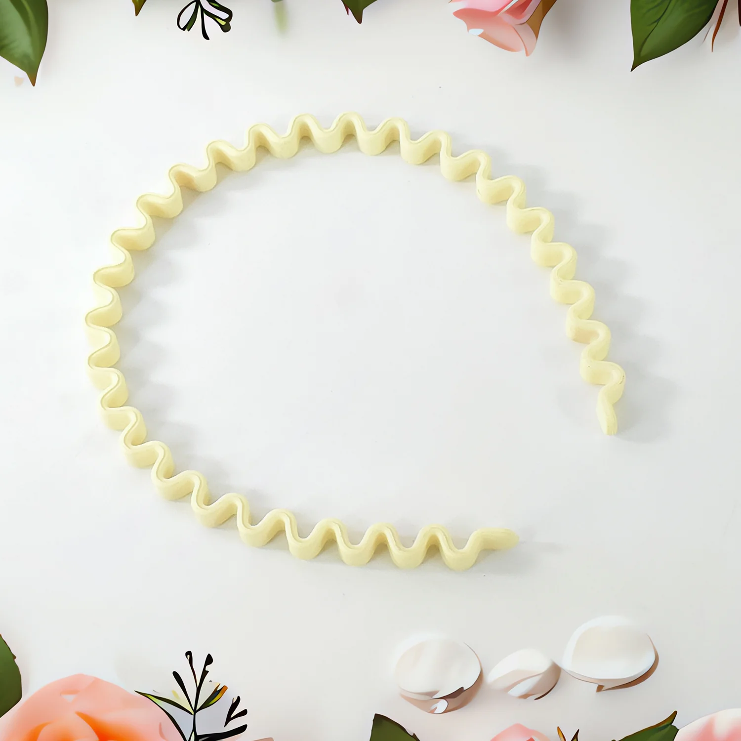 Plastic Simple Headbands Comb Headbands Hairbands (1 Pc) - Image 2