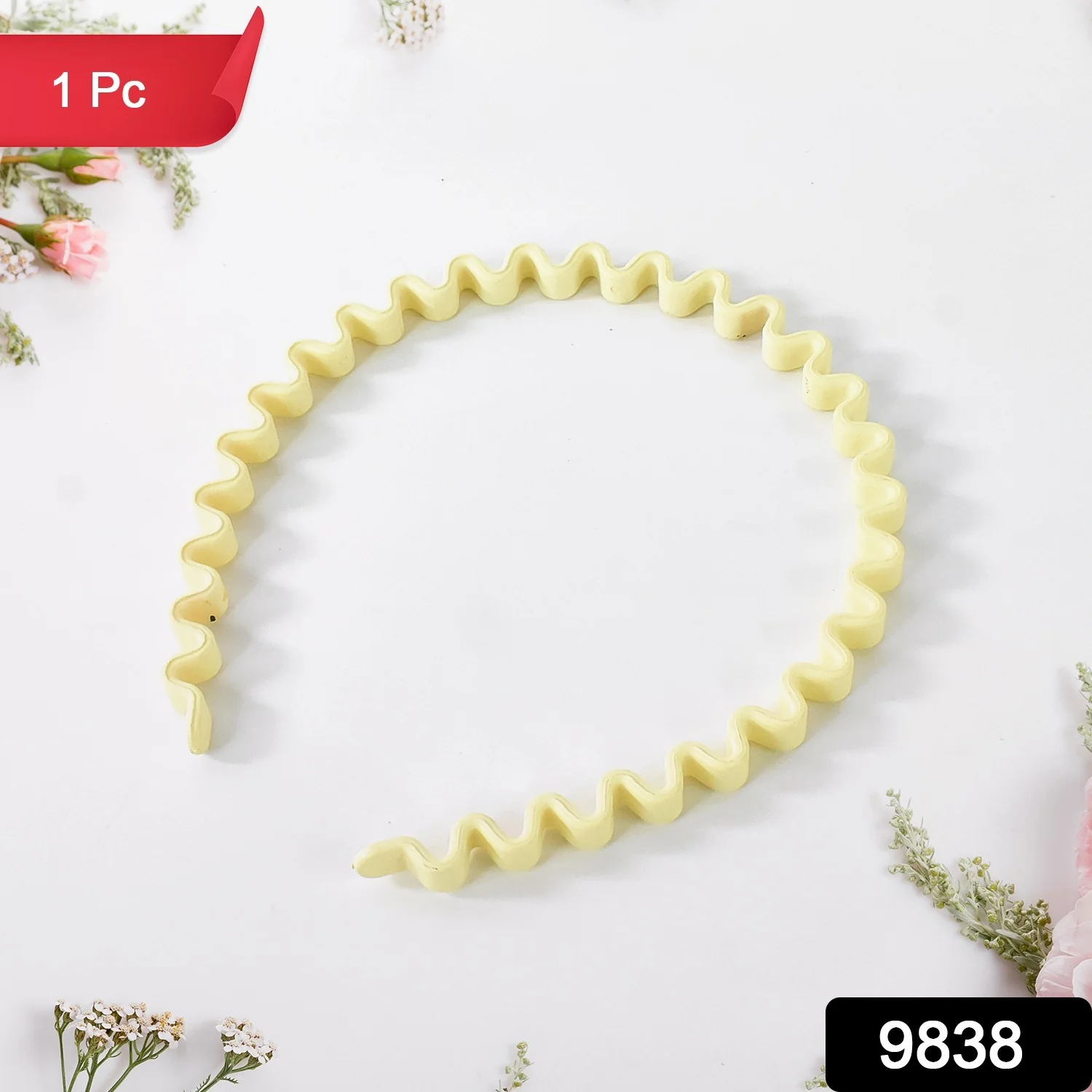 Plastic Simple Headbands Comb Headbands Hairbands (1 Pc) - Image 3