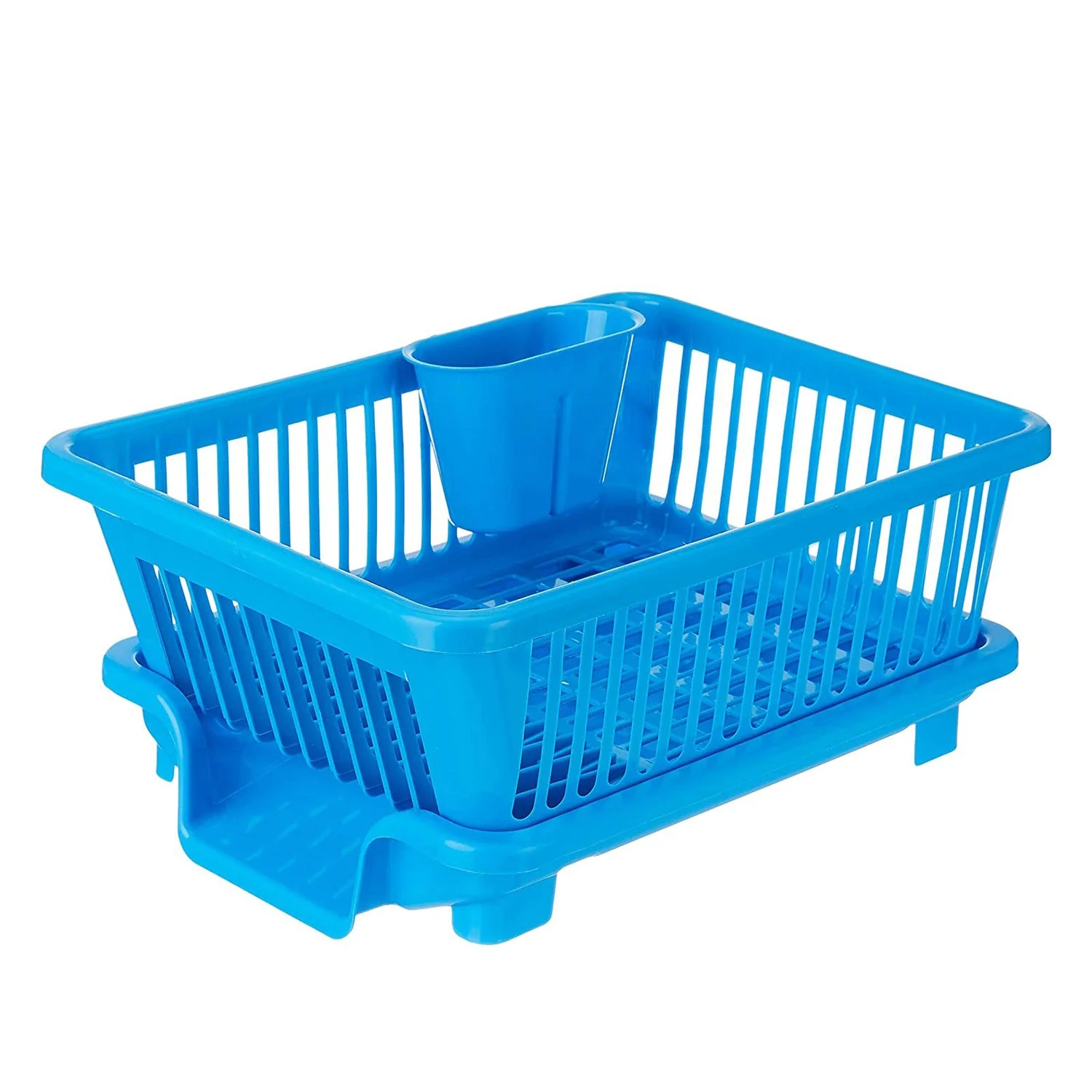 Plastic Sink Dish Drainer Drying Rack (With Brown Box) ( MOQ :- 3 Pc) - Image 5