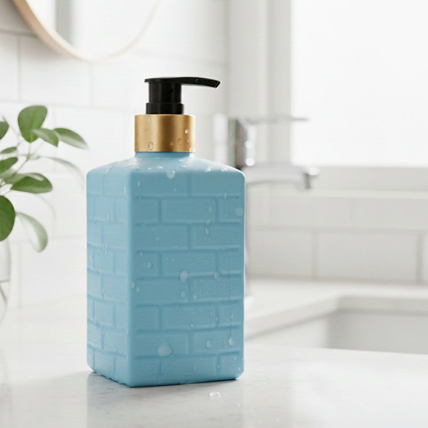 Plastic Soap Dispenser Pump Bottle (1 Pc) - Image 3