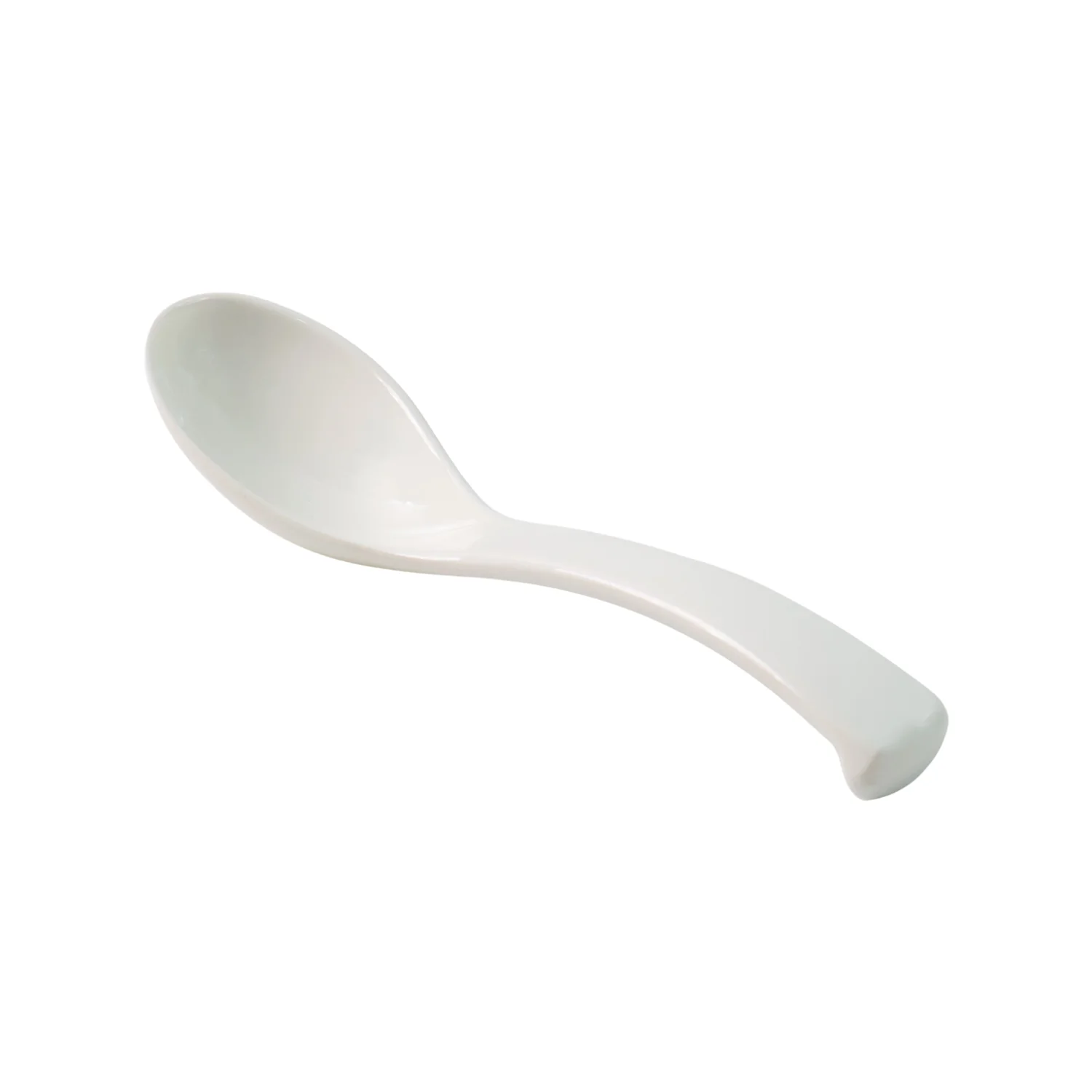 Plastic Soup Spoon – Deep Bowl (1 Pc / White) - Image 5