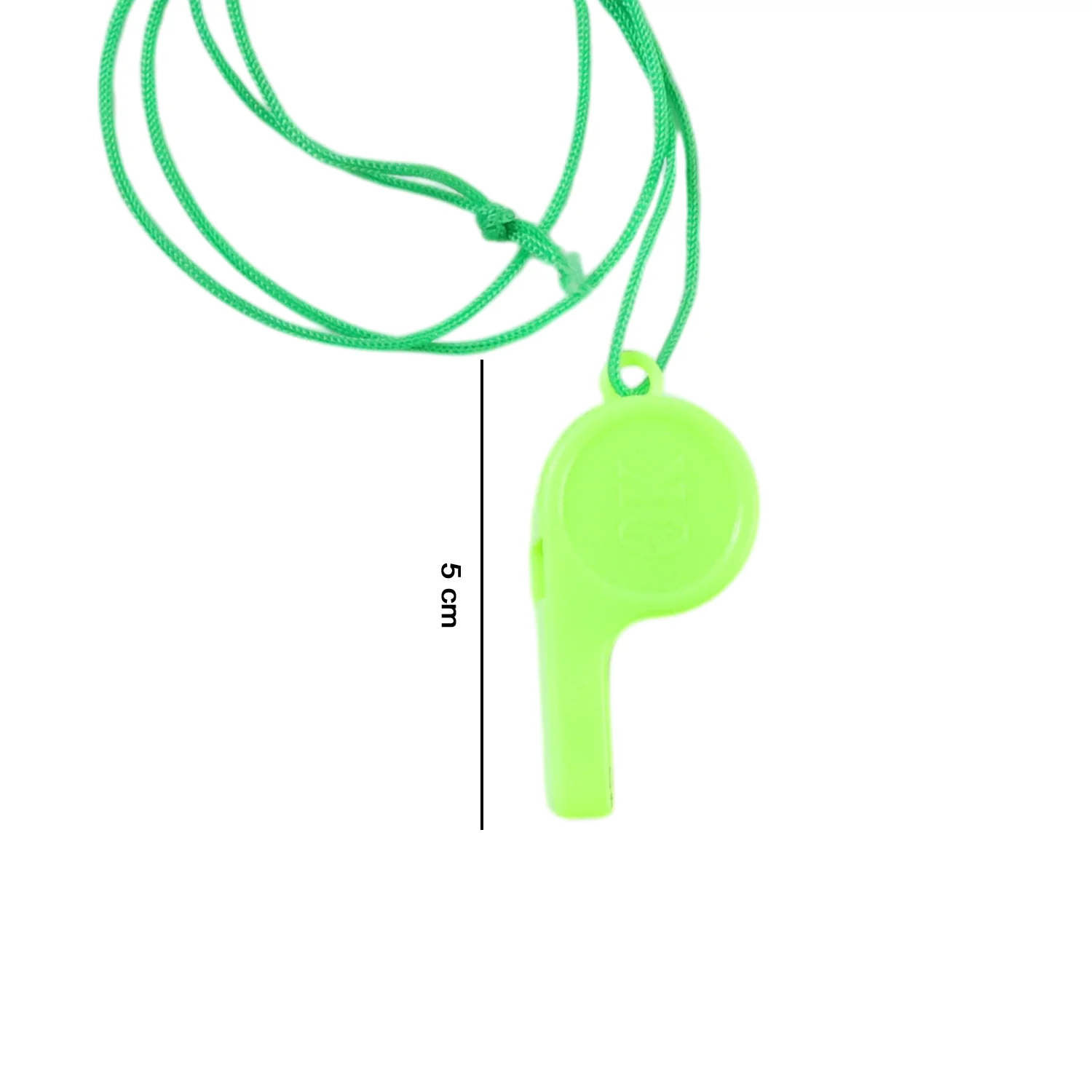 Plastic Sports Whistle with Neck Lanyard Loud Safety Whistle (1 Pc, Mix Color) - Image 6