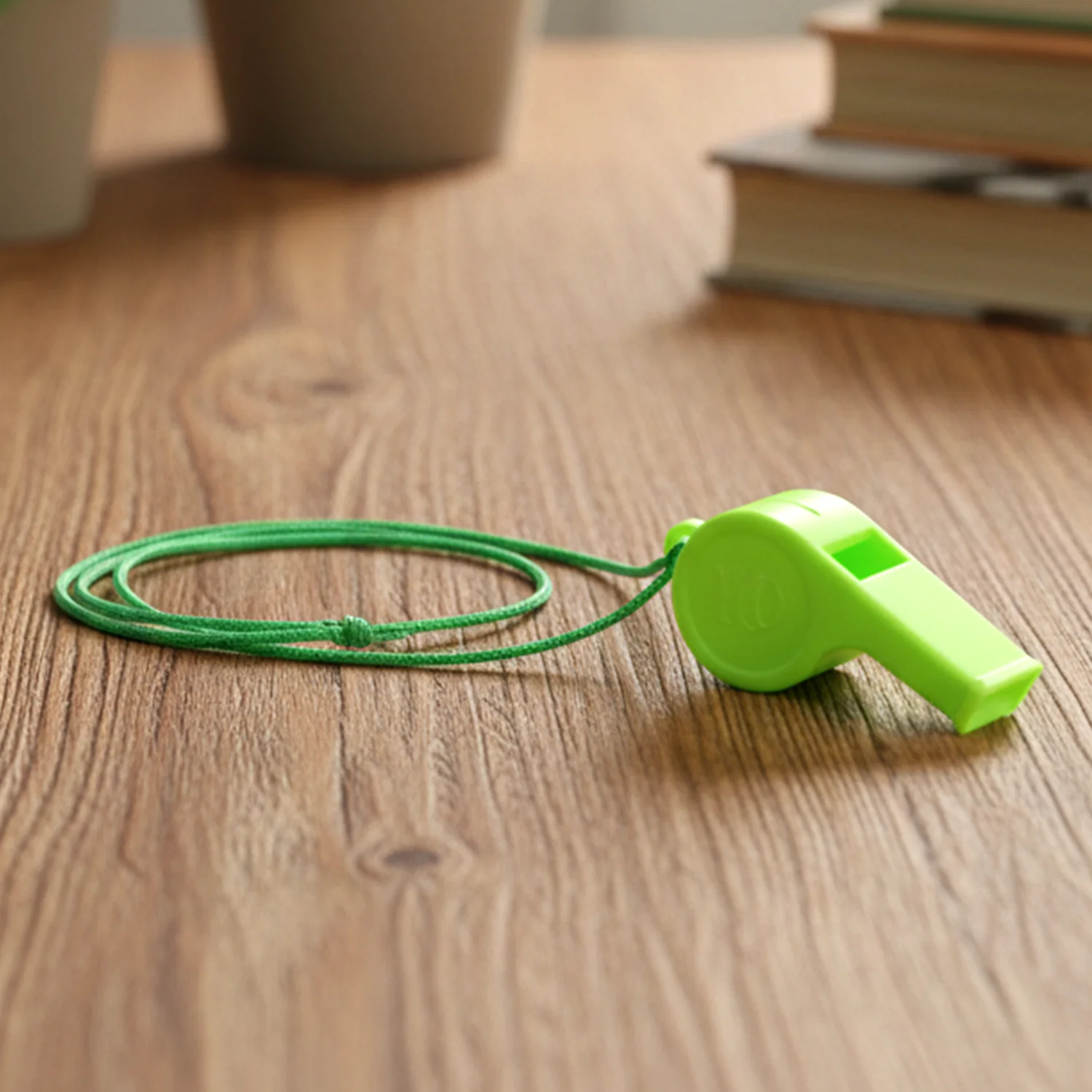 Plastic Sports Whistle with Neck Lanyard Loud Safety Whistle (1 Pc, Mix Color) - Image 7