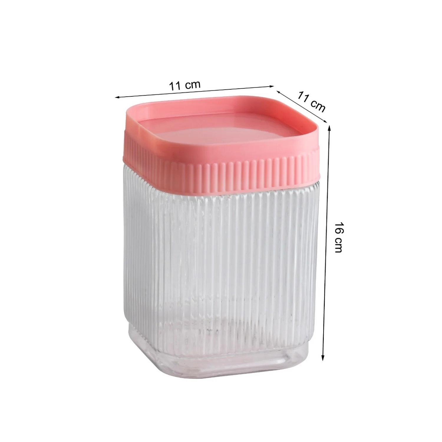 Plastic Storage Container Set Airtight & Leak Proof Kitchen Jar (2 PCS) (1500ml) - Image 4