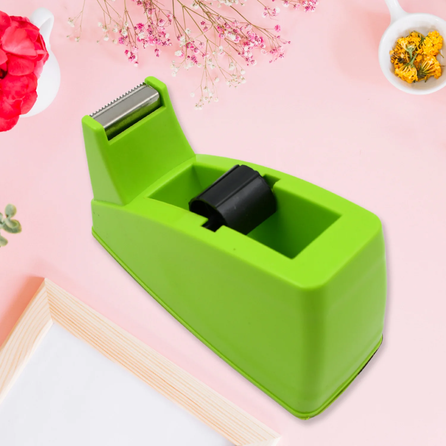 Heavy Duty Plastic Tape Dispenser Cutter for Home, Office & School Use - Image 6