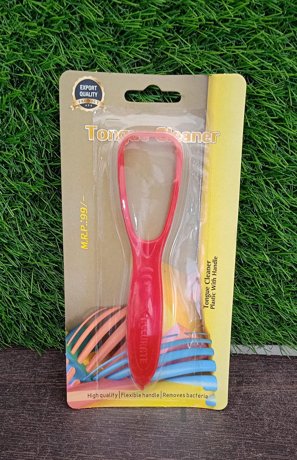 Plastic Tongue Cleaner For Kids & Adults | Tongue Scraper For Bad Breath, Maintain Oral Hygiene for Daily Use | for Fresh Breath & Bacteria Removal | Improved Taste Plastic With Handle Tongue Cleaner (1 Pc ) - Image 9