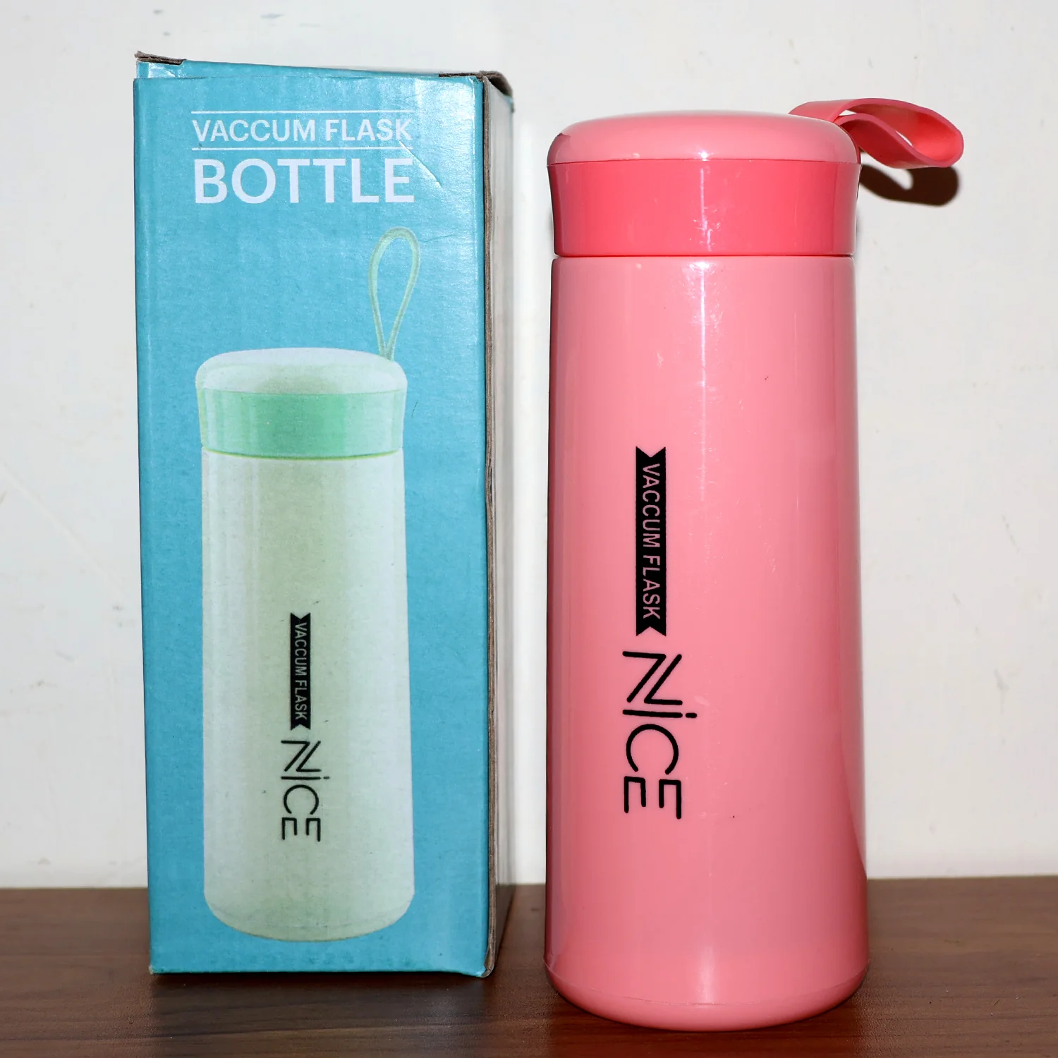 Plastic water Bottle - (Pink Color / 1 Pc / 400ML) - Image 7