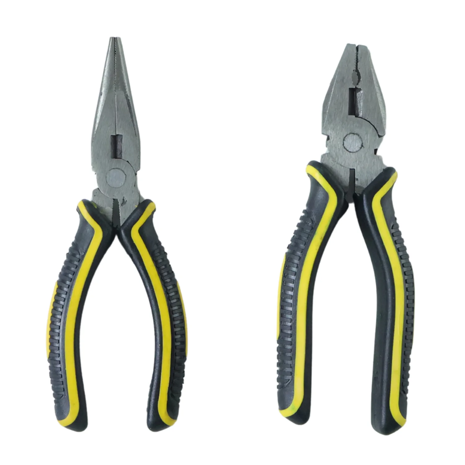 Pliers and Long Nose Pliers Set with Anti Slip Grip Handle (2 Pc Set) - Image 5