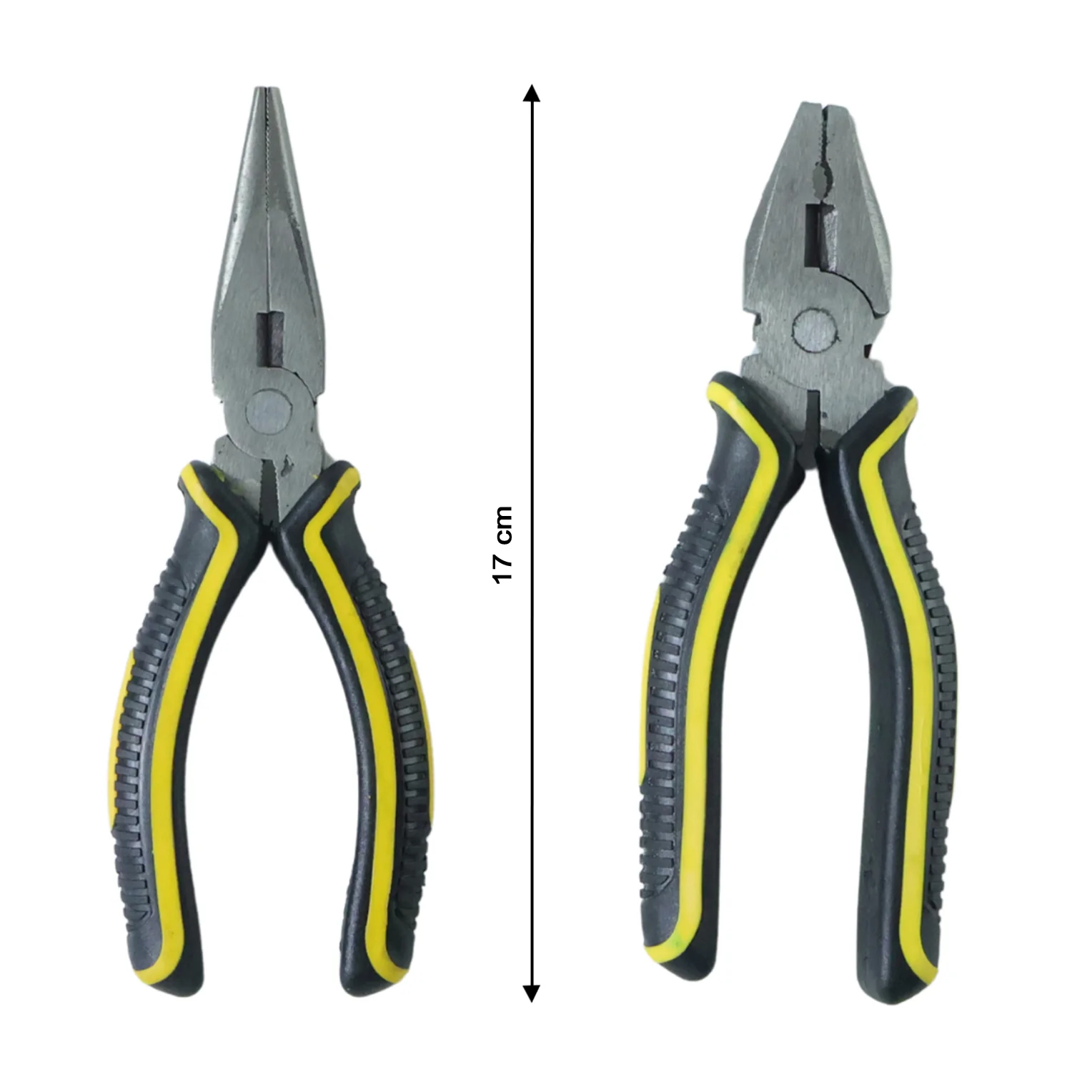 Pliers and Long Nose Pliers Set with Anti Slip Grip Handle (2 Pc Set) - Image 6
