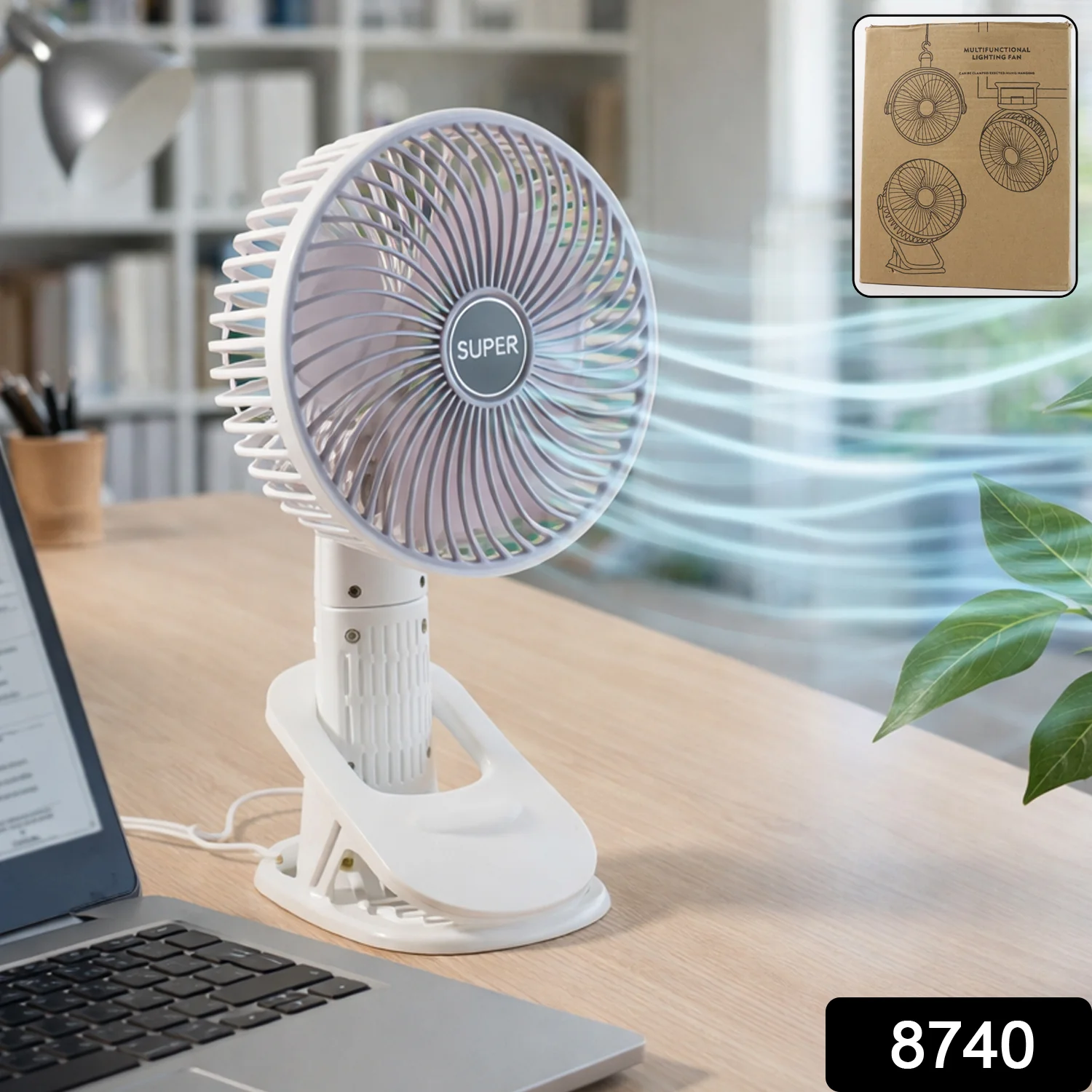 Plug and Play Portable USB Fan (1 Pc) - Image 2