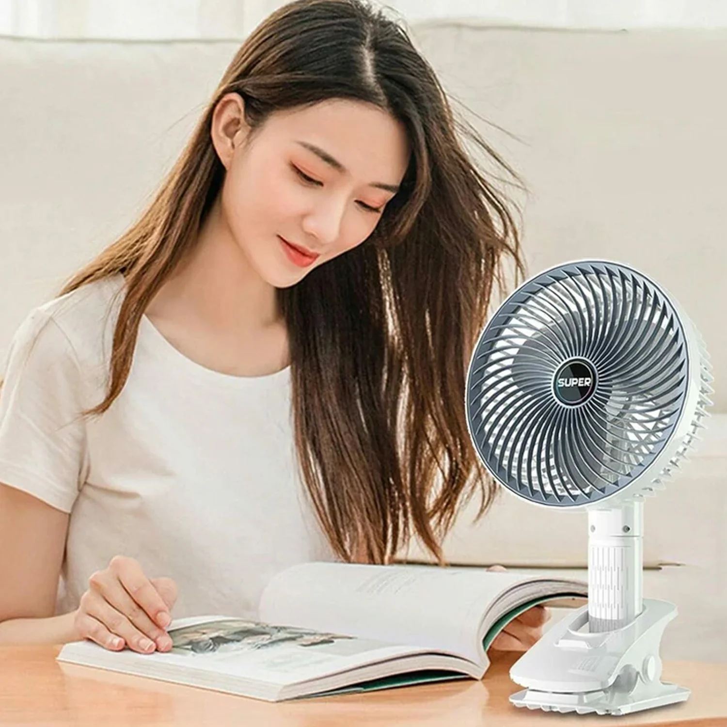 Plug and Play Portable USB Fan (1 Pc) - Image 3