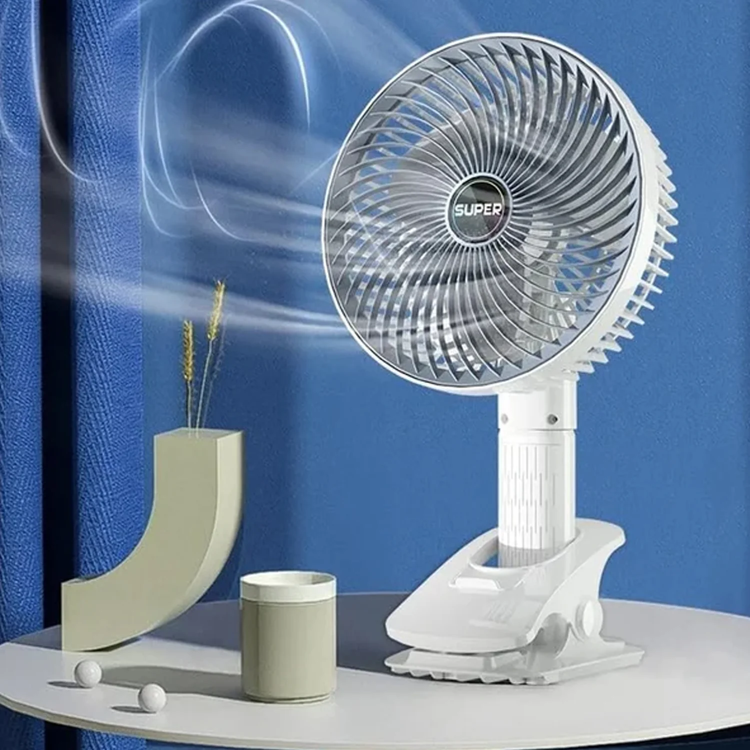 Plug and Play Portable USB Fan (1 Pc) - Image 7